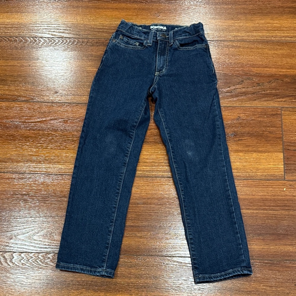 Sonoma Boy’s Straight Jeans in Deep Blue